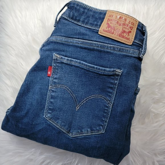 Levi's Red Tab Mid-Rise Skinny Jeans Size 8 Levi'd Denim - Picture 4 of 16